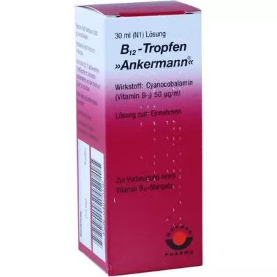 B12 ANKERMANN lašai, 30 ml