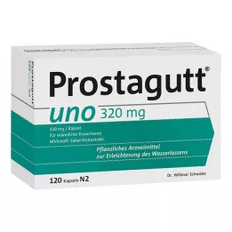 PROSTAGUTT uno kapsulės, 120 vnt