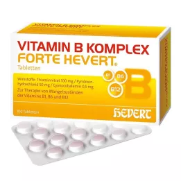 VITAMIN B KOMPLEX forte Hevert tabletės, 100 vnt