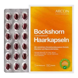 BOCKSHORN+Mikroelementinės plaukų kapsulės Tisane plus, 180 vnt