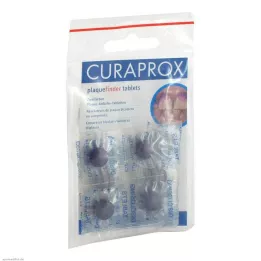 CURAPROX PCA 223 Apnašų dažymo tabletės, 12 vnt