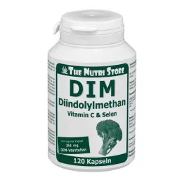DIM Diindolylmethane 250 mg vegetariškos kapsulės, 120 vnt