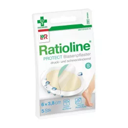 RATIOLINE apsauginis lizdinis tinkas 3,8x6 cm mažas, 5 vnt