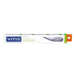 VITIS ortodontinis prieigos dantų šepetėlis, 1 vnt