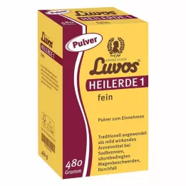 LUVOS Gydomasis molis 1 smulkus, 480 g