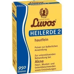 LUVOS Gydomasis molis 2, plonas, 950 g