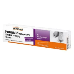 FUNGIZID-ratiopharm Extra kremas, 30 g