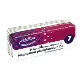 SCHUCKMINERAL Globules 7 Magnesium phosphoricum D6, 7,5 g