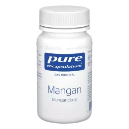 PURE ENCAPSULATIONS Mangano Mangano citrato kapsulės, 60 vnt