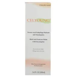 Celyoung kulnų ir pėdų priežiūros balzamas su eukaliptu, 100 ml