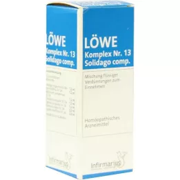 LÖWE KOMPLEX Nr.13 Solidago komp.lašai, 50 ml
