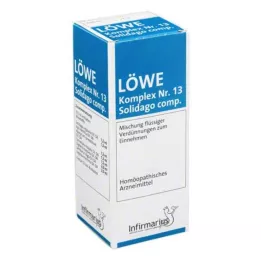 LÖWE KOMPLEX Nr.13 Solidago komp.lašai, 100 ml