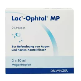 LAC OPHTAL MP Akių lašai, 3X10 ml