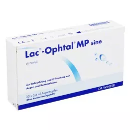 LAC OPHTAL MP sinusiniai akių lašai, 30X0,6 ml