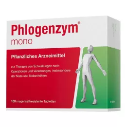 PHLOGENZYM mono skrandyje neirios tabletės, 100 vnt