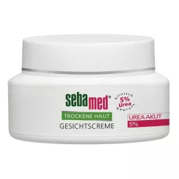 SEBAMED Sausai odai 5% karbamido ūminis veido kremas, 50 ml