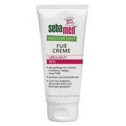 SEBAMED Sausai odai 10 % karbamido ūminis pėdų kremas, 100 ml
