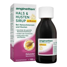 Anginette gerklės &amp; sirupas nuo kosulio, 100 ml
