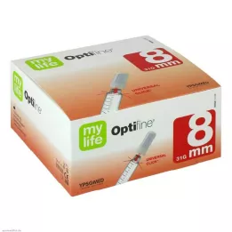 MYLIFE Optifine rašiklio adatos 8 mm, 100 vnt