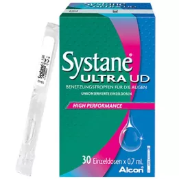 SYSTANE ULTRA UD Tepaliniai lašai akims, 30X0,7 ml