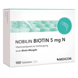 NOBILIN Biotin 5 mg N tabletės, 100 vnt