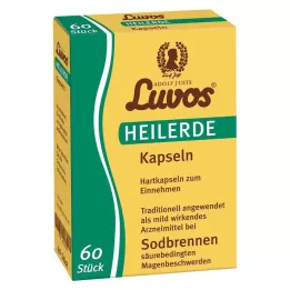 LUVOS Gydomojo molio kapsulės, 60 vnt