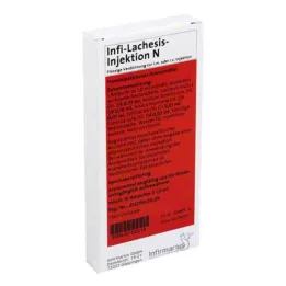 INFI LACHESIS Injekcija N, 10X1 ml