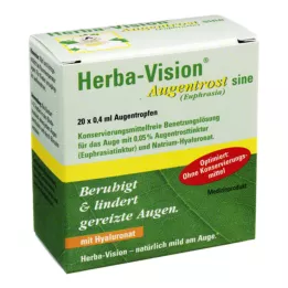 HERBA-VISION Eyebright sine akių lašai, 20X0,4 ml