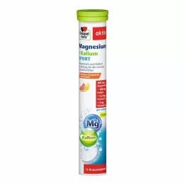 DOPPELHERZ Magnio+Kalio Sporto putojančios tabletės, 15 vnt