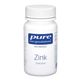 PURE ENCAPSULATIONS Cinko cinko citrato kapsulės, 60 vnt