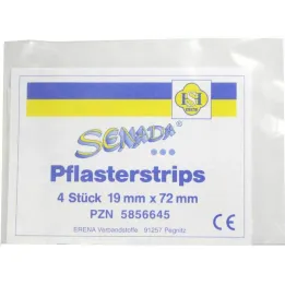 Gipso juostos Senada 19x72 mm, 4 vnt