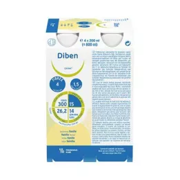 DIBEN DRINK Vanilė 1,5 kcal/ml, 24X200 ml