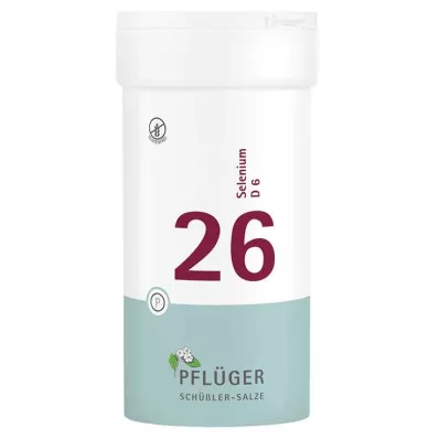 BIOCHEMIE Pflüger 26 Selenium D 6 tabletės, 400 vnt