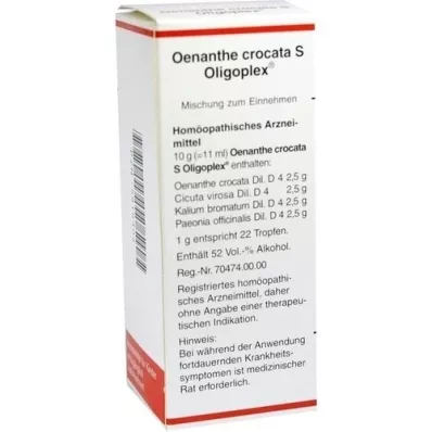 OENANTHE CROCATA S Oligoplex Liquidum, 50 ml OENANTHE CROCATA S Oligoplex Liquidum, 50 ml