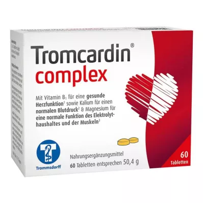 TROMCARDIN kompleksinės tabletės, 60 vnt