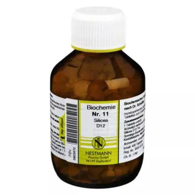 BIOCHEMIE 11 Silicea D 12 tablečių, 400 vnt