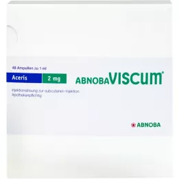 ABNOBAVISCUM Aceris 2 mg ampulės, 48 vnt