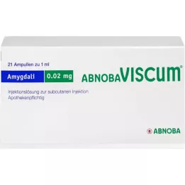 ABNOBAVISCUM Amygdali 0,02 mg ampulės, 21 vnt