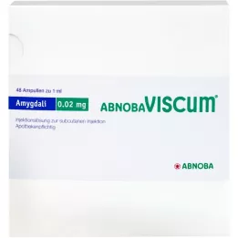 ABNOBAVISCUM Amygdali 0,02 mg ampulės, 48 vnt