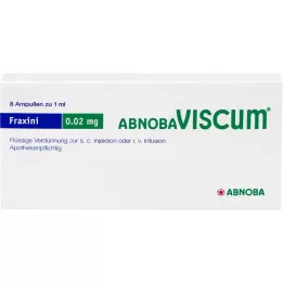 ABNOBAVISCUM Fraxini 0,02 mg ampulės, 8 vnt