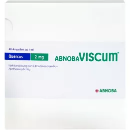 ABNOBAVISCUM Quercus 2 mg ampulės, 48 vnt