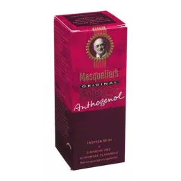 ANTHOGENOL Masquelier OPC Lašai, 50 ml