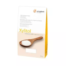 MIRADENT Ksilitolio cukraus pakaitalo milteliai, 350 g