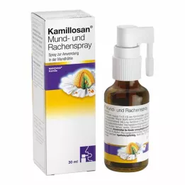 KAMILLOSAN Burnos ir gerklės purškalas, 30 ml