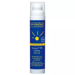 VIVISUN 50 plius vitaminas E LSF 50 kremas, 100 ml