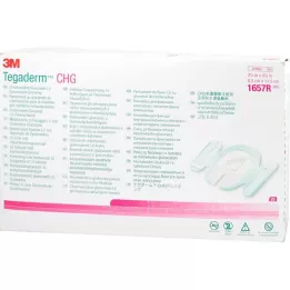 TEGADERM 3M CHG I.V tvirtinimo tvarstis 8,5x11,5 cm 1657R, 25 vnt
