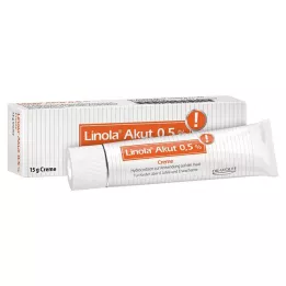 LINOLA ūminis 0,5% kremas, 15 g