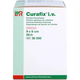 CURAFIX i.v. sterilus tinkas 6x9 cm, 50 vnt