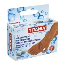 Pirštų separatoriai iš gelio Titania, 2 vnt