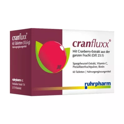 CRANFLUXX Tabletės, 60 vnt CRANFLUXX Tabletės, 60 vnt